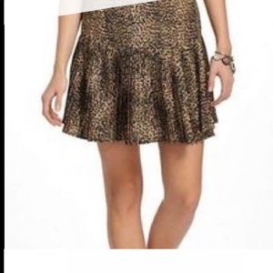 Anthro Wren leopard skirt